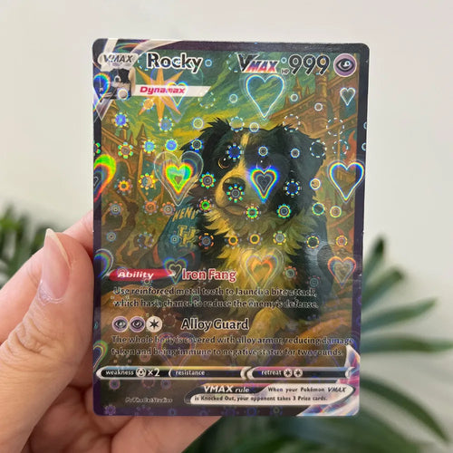 Carte Pokémon Personnalisable Anime