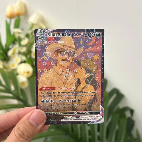 Carte Pokémon Personnalisable Anime